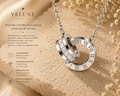 ✨ Naszyjnik Eternelle Silver – Stal 316L & Cyrkonie