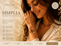 Bransoletka Simplia – Stal 316L Pozłacana