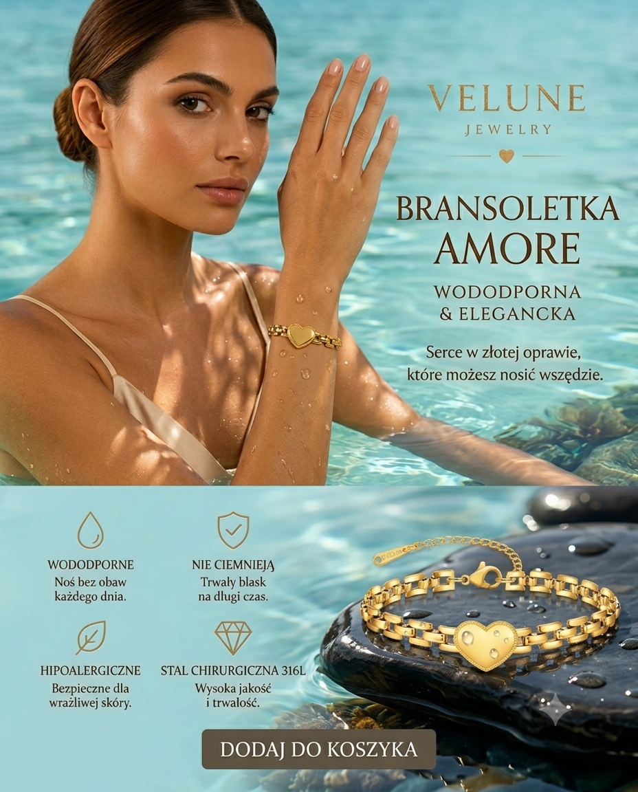 Bransoletka Amore Heart | Stal Chirurgiczna 316L